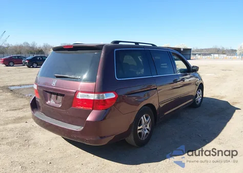 2007 Honda Odyssey Ex из США, поврежденный, VIN 5FNRL38447B112545
